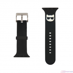Apple Watch 38/40mm Karl Lagerfeld Choupette Head náramok čierna
