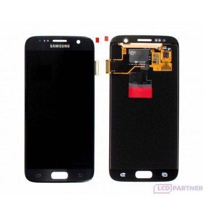 Samsung Galaxy S7 G930F LCD displej + dotyková plocha čierna - originál