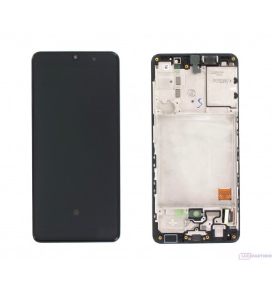 Samsung Galaxy A41 SM-A415FN LCD displej + dotyková plocha + rám černá - originál