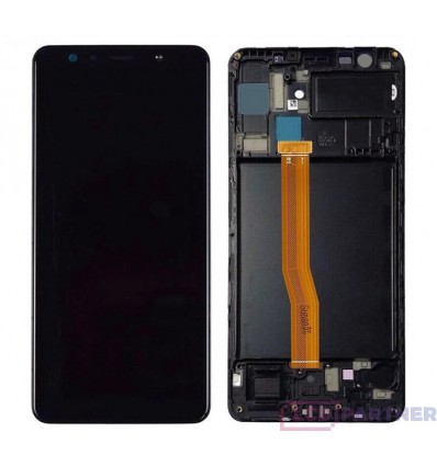 Samsung Galaxy A7 A750F LCD displej + dotyková plocha + rám černá