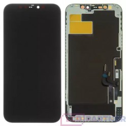 Apple iPhone 12,12 Pro LCD displej + dotyková plocha černá - repas