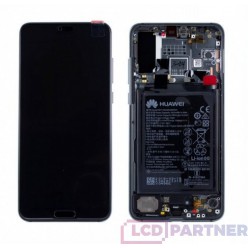 Huawei P20 Pro LCD + touch screen + Rahmen + Kleinteile blau - original