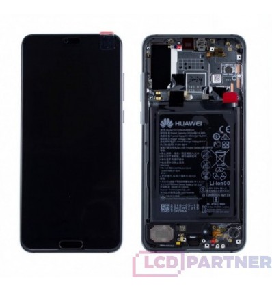 Huawei P20 Pro LCD + touch screen + Rahmen + Kleinteile blau - original