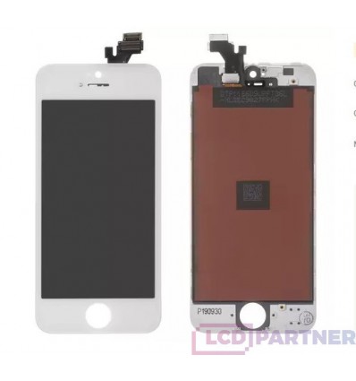 Apple iPhone 5 LCD displej + dotyková plocha biela - TianMa