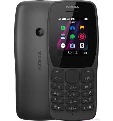 Nokia 110 Dual SIM černá