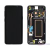 Samsung Galaxy S9 G960F LCD displej + dotyková plocha + rám černá - originál