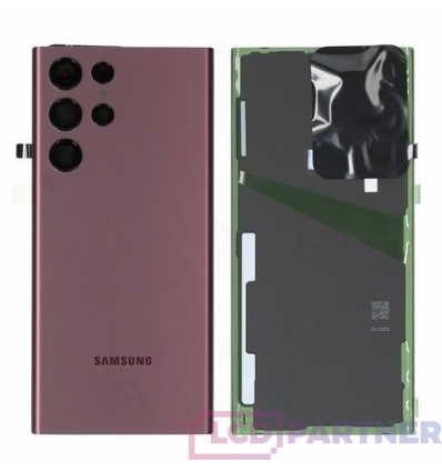 Samsung Galaxy S22 Ultra 5G (SM-S908B) Batterie / Akkudeckel rot - original