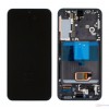 Samsung Galaxy S22 5G (SM-S901B) LCD displej + dotyková plocha + rám černá - originál
