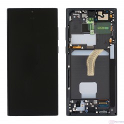 Samsung Galaxy S22 Ultra 5G (SM-S908B) LCD + touch screen + front panel black - original