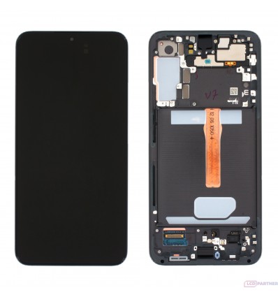 Samsung Galaxy S22 Plus 5G (SM-S906B) LCD displej + dotyková plocha + rám černá - originál