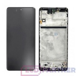 Samsung Galaxy M53 5G (SM-M536BF) LCD + touch screen + front panel schwarz - original