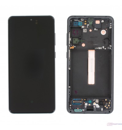 Samsung Galaxy S21 FE 5G (SM-G990B) LCD + touch screen + front panel schwarz - original