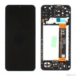 Samsung Galaxy A13 (SM-A135F) LCD + touch screen + front panel schwarz - original