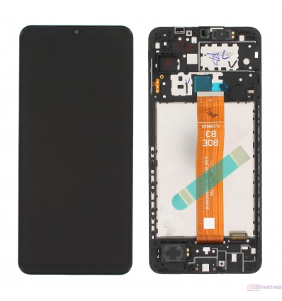 Samsung Galaxy A12s (SM-A127F), A12 (SM-A125F) LCD + touch screen + front panel schwarz - original