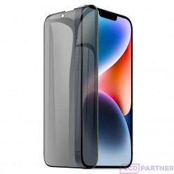 hoco. Apple iPhone 13,13 Pro,14 Anti-spy tempered glas schwarz