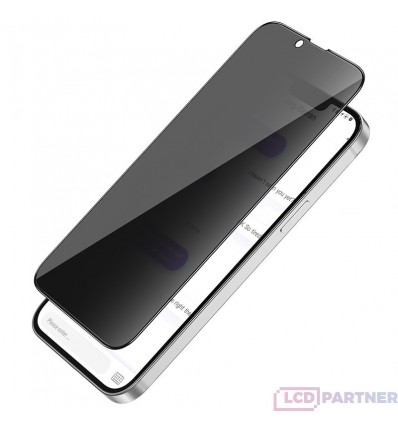hoco. Apple iPhone 13 Pro Max,14 Plus Anti-spy temperované sklo čierna