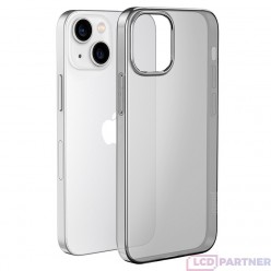 hoco. Apple iPhone 14 Puzdro light series transparentné čierna