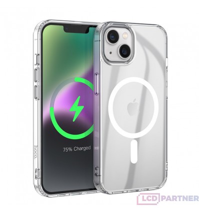 hoco. Apple iPhone 14 Plus Magnetisches transparentes Gehäuse transparent