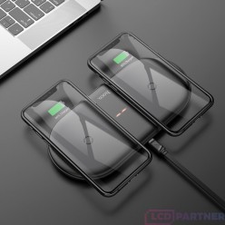 hoco. CW23 wireless Ladegerät 2 in 1 schwarz
