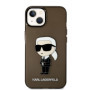 Apple iPhone 14 Karl Lagerfeld IML Ikonik NFT puzdro čierna