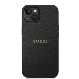 Apple iPhone 14 Pro Guess PU Leather Saffiano puzdro čierna