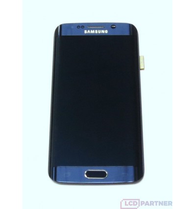Samsung Galaxy S6 Edge G925F LCD displej + dotyková plocha + rám čierna - originál