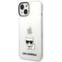 Apple iPhone 14 Plus Karl Lagerfeld Choupette Logo puzdro priesvitná