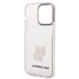 Apple iPhone 14 Pro Max Karl Lagerfeld Choupette Logo puzdro ružová