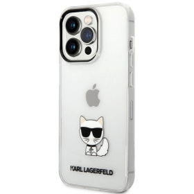 Apple iPhone 14 Pro Max Karl Lagerfeld Choupette Logo puzdro priesvitná
