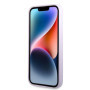 Apple iPhone 14 Plus Karl Lagerfeld Liquid Silicone Ikonik NFT puzdro fialová