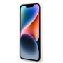 Apple iPhone 14 Plus Karl Lagerfeld Liquid Silicone Ikonik NFT puzdro biela