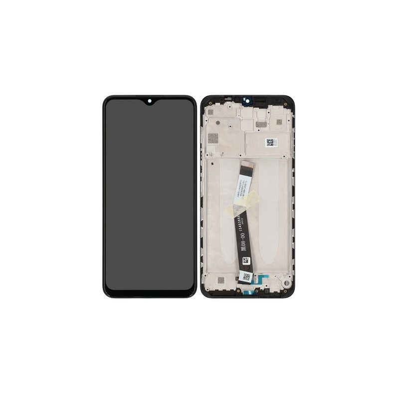 Xiaomi Redmi 9 LCD displej + dotyková plocha + rám čierna - originál