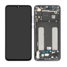 Xiaomi Mi 9 Lite LCD displej + dotyková plocha + rám čierna - originál