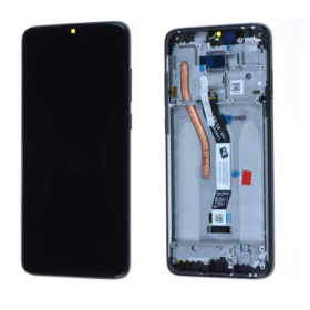 Xiaomi Redmi Note 8 Pro LCD displej + dotyková plocha + rám čierna - originál