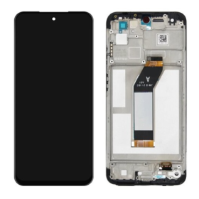 Xiaomi Redmi 10 2022 LCD displej + dotyková plocha + rám čierna - originál