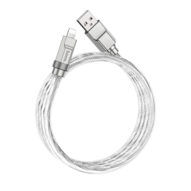 hoco. U113 Silikon-Ladekabel silber