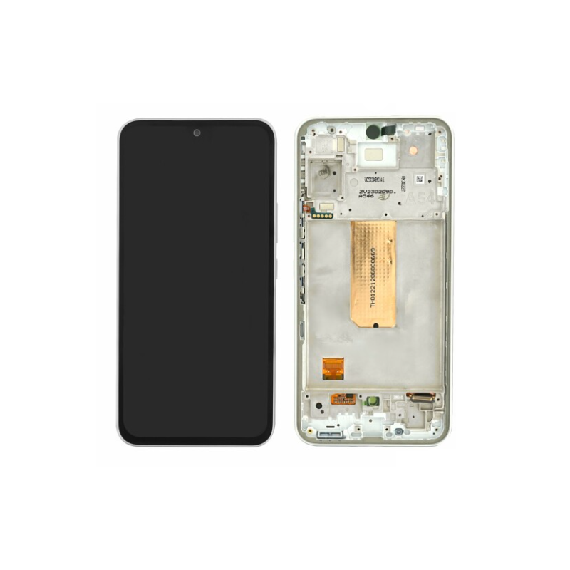 Samsung Galaxy A54 5G (SM-A546B) LCD + touch screen + front panel weiss - original