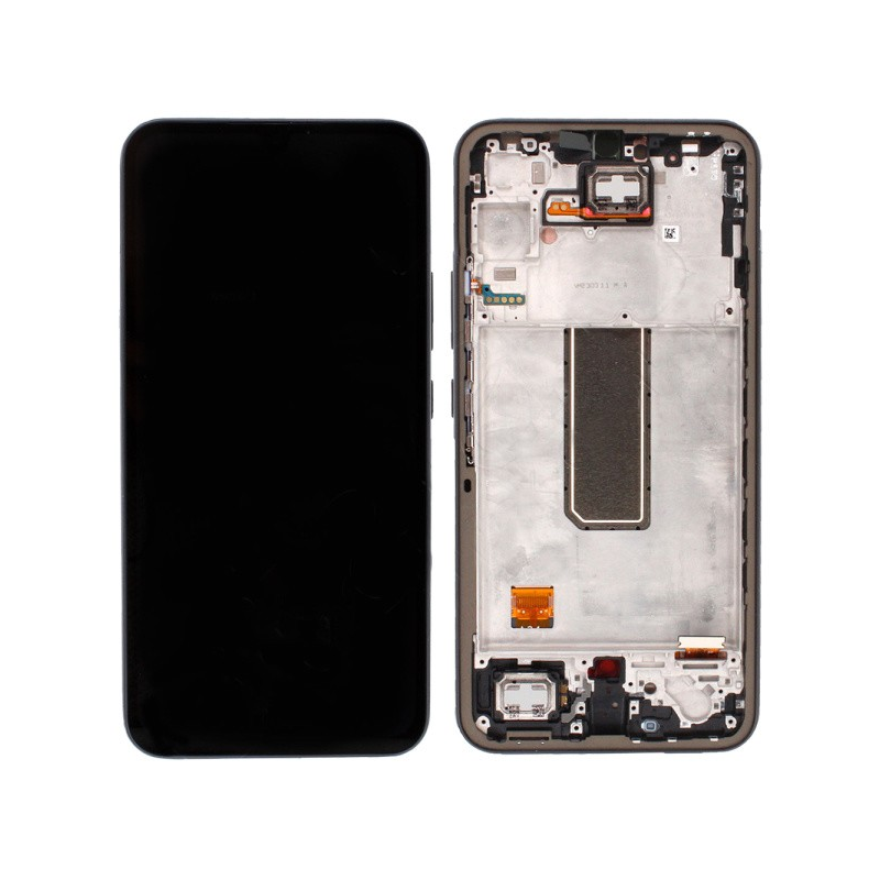 Samsung Galaxy A34 5G (SM-A346B) LCD displej + dotyková plocha + rám černá - originál