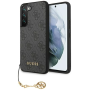 Samsung Galaxy S23 Guess 4G Charms-Hülle grau