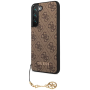 Samsung Galaxy S23 Guess 4G Charms puzdro hnedá