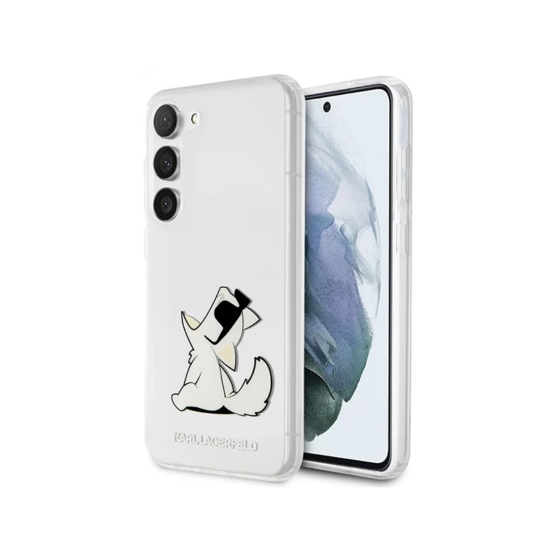 Samsung Galaxy S23 Plus Karl Lagerfeld PC/TPU Choupette Eat puzdro priesvitná