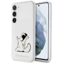 Samsung Galaxy S23 Plus Karl Lagerfeld PC/TPU Choupette Eat case clear