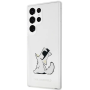 Samsung Galaxy S23 Ultra Karl Lagerfeld PC/TPU Choupette Eat case clear