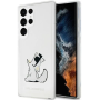 Samsung Galaxy S23 Ultra Karl Lagerfeld PC/TPU Choupette Eat case clear