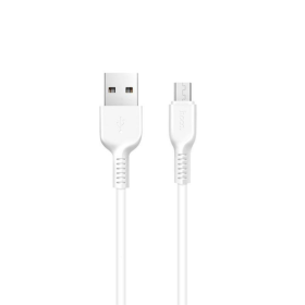 hoco. X20 nabíjecí kabel microUSB 3m bílá