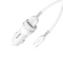 hoco. Z27 carcharger mit typ-c Kabel weiss