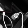 hoco. Z27 carcharger mit typ-c Kabel weiss