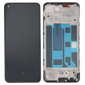 Realme 8 Pro LCD + touch screen + front panel black