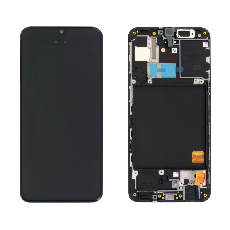 Samsung Galaxy A40 SM-A405FN LCD + touch screen + front panel schwarz - original