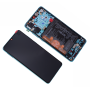 Huawei P30 (ELE-L09, ELE-L29) LCD + touch screen + frame + small parts blue - original